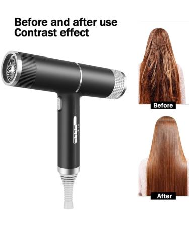 xorea Professional Hair Dryer Negative Ionic Blow Dryer Hot Cold Wind Salon Hair Styler Tool Electric Hair Blowdryer Easy to Use US Plug - Buy Online on GoSupps.com