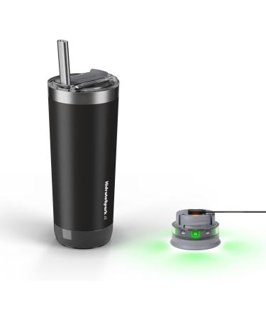 Hidrate Spark PRO 20oz Tumbler Black with 3 Bonus Straws - Buy Online on GoSupps.com