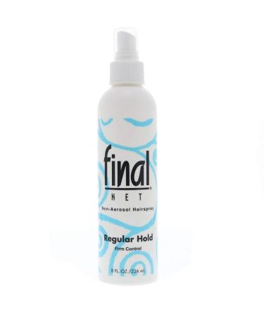Final Net All Day Hold Hairspray  Regular Hold  Unscented 8 oz