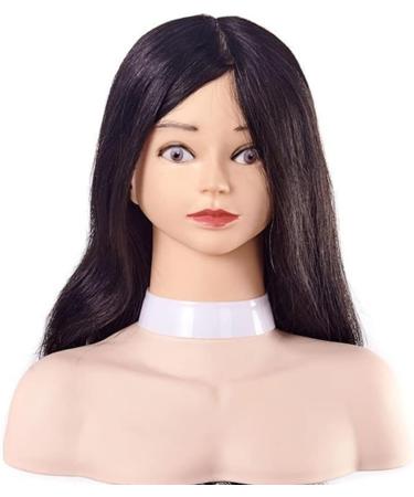 Fomiyes Female Mannequin Doll - Cosmetology & Hairstyling Practice Head Model for Hairdressers - Buy Online on GoSupps.com