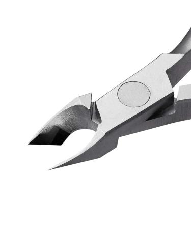 Rui Smiths Professional Cuticle Nippers | Surgical-Grade Stainless Steel Trimmer with French Handle | 4mm Double Spring Jaw - Buy Online on GoSupps.com