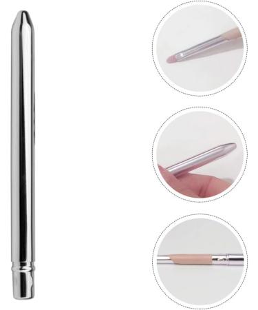 Lip Brush Cosmetic Makeup Lipstick Brush Applicator with Dust- proof Cover - Buy Online on GoSupps.com
