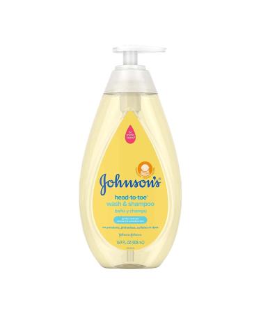 Johnson's Baby Head-To-Toe Wash & Shampoo 16.9 fl oz (500 ml)