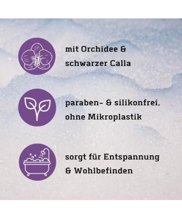 Buy 4er Set Litamin Magical Moments Fragrance Foam Bath (4x750ml) - Black Calla & Orchid Essence Eco-Friendly Paraben & Silicone-Free - Buy Online on GoSupps.com