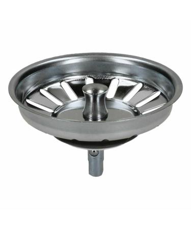 LUTH Premium Profi Parts Basket waste 80 mm diameter compatible with Blanco 901991 with 8 x 28 mm lifting rod for sink