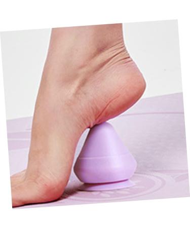 Frcolor 5-Piece Massage Ball Suction Cups | Body Massage Devices for Feet Back & Neck | Muscle Relief Tools | Purple 7.5x7cm - Buy Online on GoSupps.com