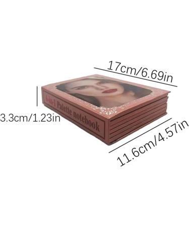  dewdat Makeup Palette for Women - Long Lasting Multi-Color - Travel Palette for Highlighter and Eyeshadow for Beginners Ladies and Girls Daily Use Wedding Travel Party Anniver - Buy Online on GoSupps.com