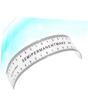 Ipetboom 2 Pcs Professional Eyebrow Ruler Eyebrow Guide Portable Eyebrow Ruler Template Standard Size Make up mediumx2pcs Blackx2pcs - Buy Online on GoSupps.com