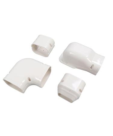 Buy PVC Line Set with Wall Cover & Ducts for 1-5HP Air Conditioners | International Shipping Available - Buy Online on GoSupps.com