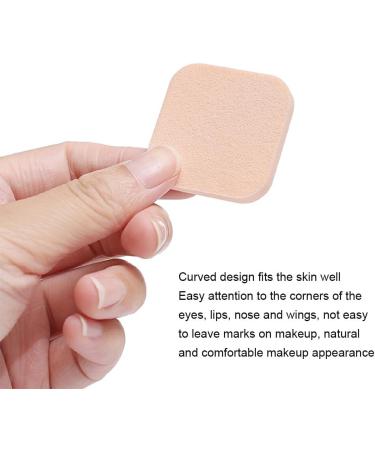 AUklOPVZZ 40pieces Washable Powder Puff For Liquid Makeup Round Face Paint Sponge Reusable Up Pads Wide Applications Makeup Sponge - Buy Online on GoSupps.com