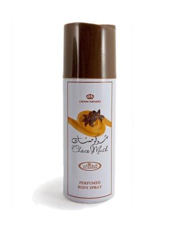 Al-Rehab Choco Musk Perfumed Body Spray 200ML |Chocolate Musky Cocoa.
