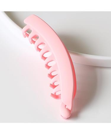 REQAG 4 Pieces Banana Clip Hair Comb Banana Hair Clips Can Be Used for Ponytail or Curling Tail Hair Clips Suitable for All Girls - Buy Online on GoSupps.com