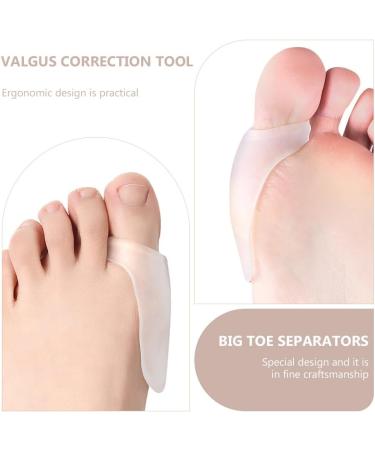 Mobestech 6 Pairs Silicone Toe Separator & Bunion Protector - Hallux Straighteners & Big Toe Spacers for Foot Comfort - Buy Online on GoSupps.com