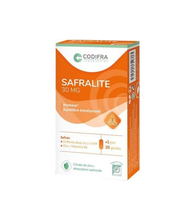 Safralite 30mg 28 capsules Mood and emotional balance Codifra