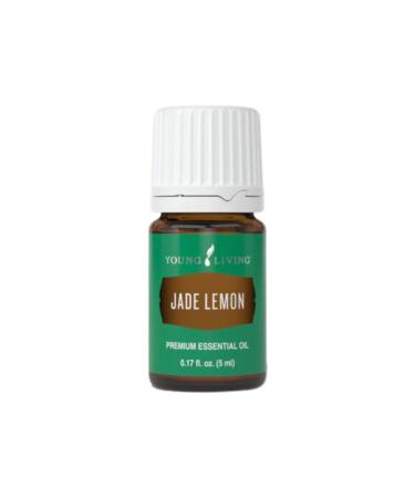 Jade Lemon Essential Oil 5ml by Young Living Premium Essential Oils - Citrus Flavor - Fresh & Uplifting Aroma - Lemon-Lime Aroma - Freshening and Purifying