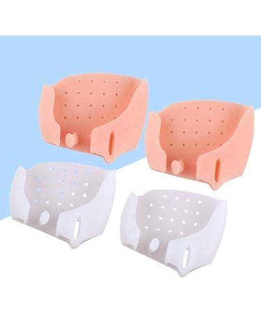 Toe Finger Straightener & Bunion Cushions 2 Pairs of Hammer Separators & Pads for Pain Relief | International Shipping Available - Buy Online on GoSupps.com