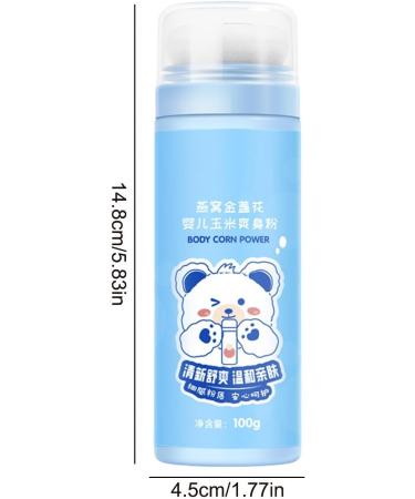 Shitafe Talcum Free Powder For Talcum Free Powder for Toddlers - Anti-Itch Talcum Powder for Talcum Free Powder 100g Dusting Powder to Soothe Itching Powder - Buy Online on GoSupps.com