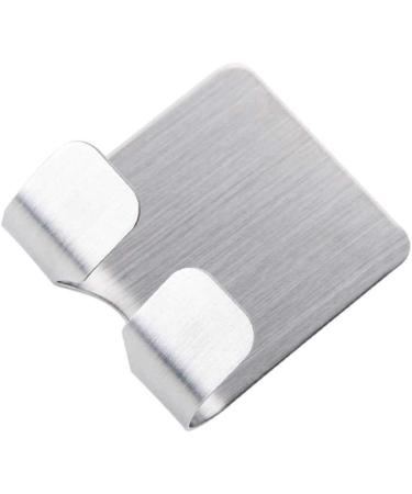 Kakiyi Self Adhesive Stainless Steel Power Plug Holder | Shaver & Toothbrush Wall Hook Organizer for Washroom | International Shipping - Buy Online on GoSupps.com