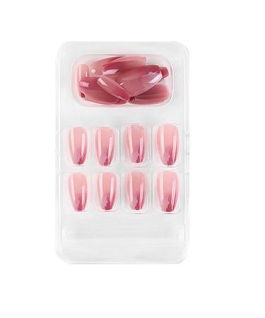 dijiusidy False Nail Fashionable Various Shapes Fingernail Full Coverage Strong Viscosity Adjustable Paster for Manicure Art 1 F741 1 1 count (Pack of 1)