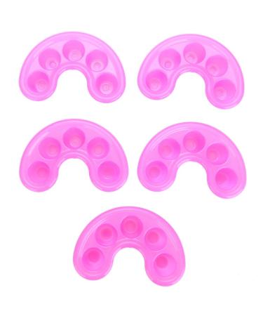 Nail Gel Removal Shell Set - 5-Piece Finger Dishes for UV Acrylic Gel Soak - Ideal for Nail Studios & Home Use - Buy Online on GoSupps.com