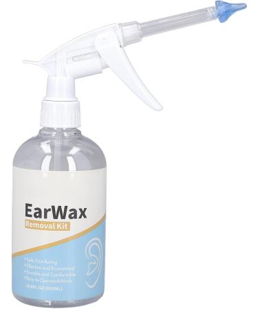 Buy Ear Irrigation Flushing System - 500ml Manual Earwax Cleaner for Adults & Children - Fast & Effective Home Ear Cleaning - Buy Online on GoSupps.com