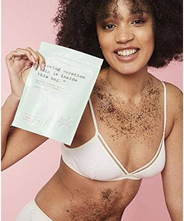 Frank Body Coconut Coffee Scrub - Vegan Exfoliating Body Scrub for Firming, Toning & Brightening | 7.05 oz - Buy Online on GoSupps.com