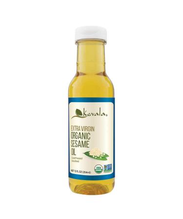 Organic Extra Virgin Sesame Oil 12oz (BPA-free plastic bottle)