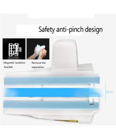 Design Double Sided Window Cleaner Safety Rope Double Glass Cleaner Glass Wiper White Manual Colour:15-26mm - Buy Online on GoSupps.com