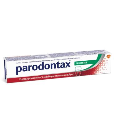 Parodontax Fluoride Toothpaste 75 ml Black Anthracite Strong Mint