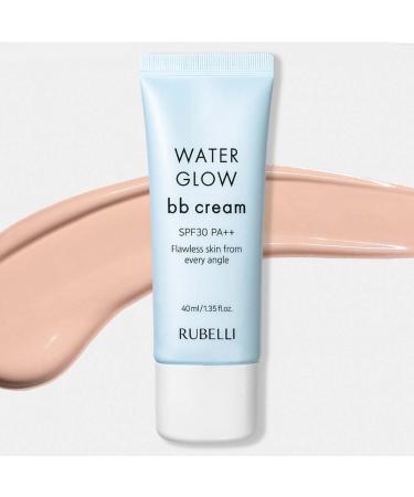 Rubelli Water Glow BB Cream 40ml SPF30 PA++ | Korean BB Cream | Strong UV Protection  Moist Essence Type