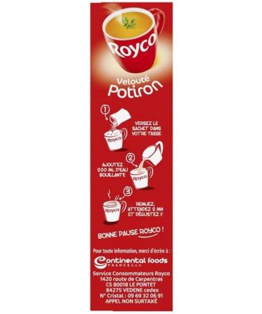  G n rique ROYCO Pumpkin Cream 80 g - Ready in Minutes - Sweet and Smooth Flavour - Ideal for Winter Evenings - A Delicious Comfort Meal. - Pack of 4 - Buy Online on GoSupps.com