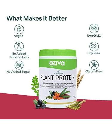 Buy Superfood Plant Protein Powder 500g | 20g Complete Protein with Vitamins & Minerals | Boost Immunity Energy & Digestion | Coco Vanilla Flavor - International Shipping Available - Buy Online on GoSupps.com
