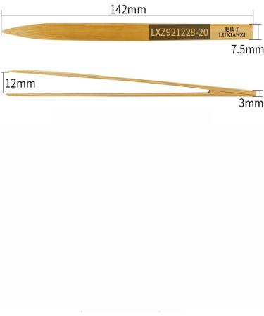 NBGGFF Tweezers Tweezers Straight Tip Pointed Bamboo for Phone Electronic Repair Welding Hand Tools - Buy Online on GoSupps.com