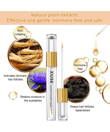 Nourishing Eyelash Growth Serum for Thick, Long, and Natural Curly Eyelashes - 1PCS - Buy Online on GoSupps.com