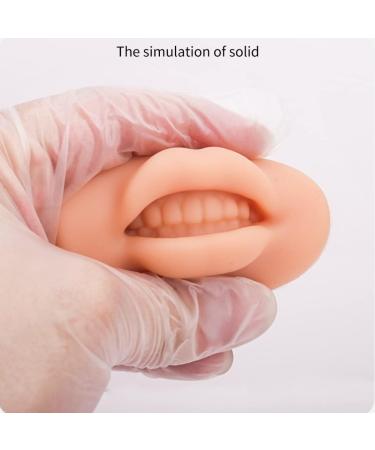 3D Silicone Lip Practice Skin - Fake Piercing Lip Model for Makeup Training | International Shipping Available - Buy Online on GoSupps.com