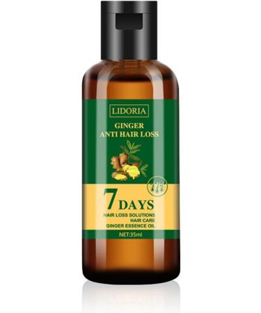 Anti Hair Loss Ginger Oil 7 Days Natural Hair Growth Oil Ginger King Nourishing Root & Scalp Serum Thicker & Stronger for Hair Loss  - Buy Online on GoSupps.com