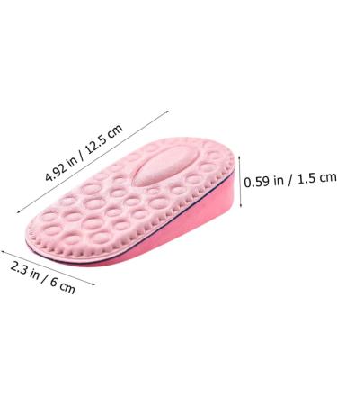 Buy NOLITOY 4 Pairs Invisible Heel Lift Insoles for Women - Breathable Heightening Shoe Pads for Comfort & Style - Buy Online on GoSupps.com