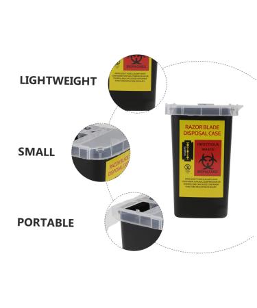 Doitool 2-Piece Boxing Blade Storage Box - Razor Blade Waste Container & Dispenser for Safe Disposal | Durable Tool for Efficient Waste Management - Buy Online on GoSupps.com