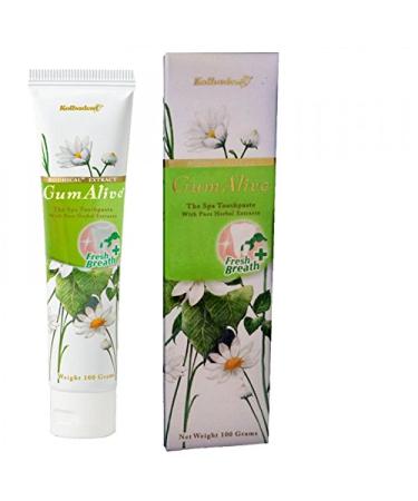 Kolbadent Gum Alive Toothpaste (Formula Pure Herbal Extract with Guava Leaf Oil)