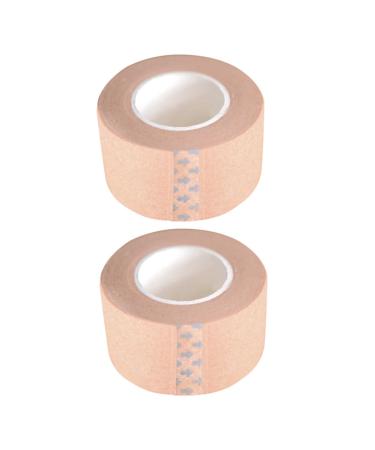 Housoutil 2pcs Double Eyelid Sticker Patch Bandages Eyelid Tape for Droopy Eyes Eyelid Sticker Tape Cosmetic 100x2.5cm Color