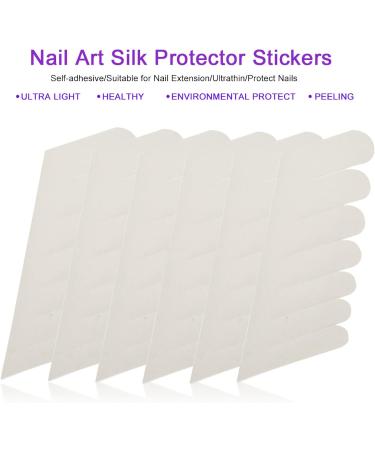 Adhesive Silk Fiberglass Nails Nail Silk Wrapping Kit Nail Reinforcement Wrap Silk Nail Protector Sticker for Nail Repair Enhancement - Buy Online on GoSupps.com