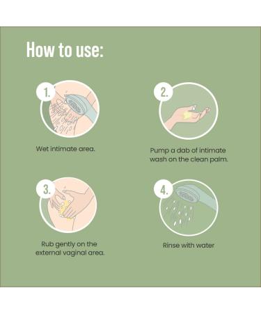 Sirona Natural Intimate Wash - 15ml | For Men and Women | Olive Oil, Tea Tree Oil, Jojoba Oil | Prevents Odour, Itching & Irritation - Buy Online on GoSupps.com