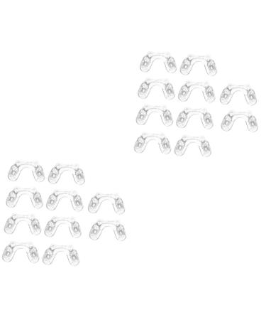 Gleavi glasses 2 sentences 5 pairs soft silicone-nose pads clear glasses make clear glasses nose pads matte owner glasses wearer medical tool white readers peer peel angel