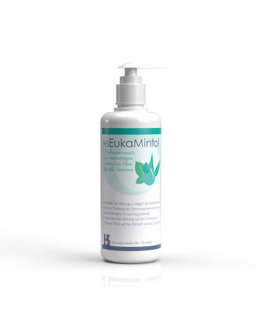 Eukamintol 250ml drinking water additive from essential oils.For chickens pigeons & rabbits - the breathing & facilitates well -being - supportive in chicken runny nose & cold