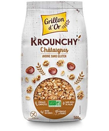 Golden Cricket - Krounchy Gluten Free Chestnuts 500g - unit - Buy Online on GoSupps.com