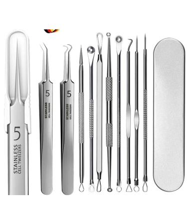 Hair Tweezers Acne Blackhead Removal Needles Black Dots Cleaner Pore Cleaner