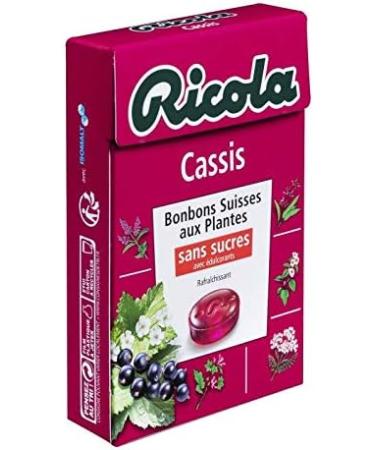 Ricola - Blackcurrant Sugar Free 50 g - Pack of 2 - Buy Online on GoSupps.com