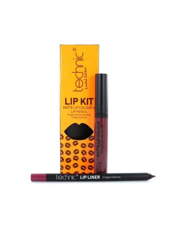 Technic Lip Kit Lipliner & Lipstick - Oh So Wicked