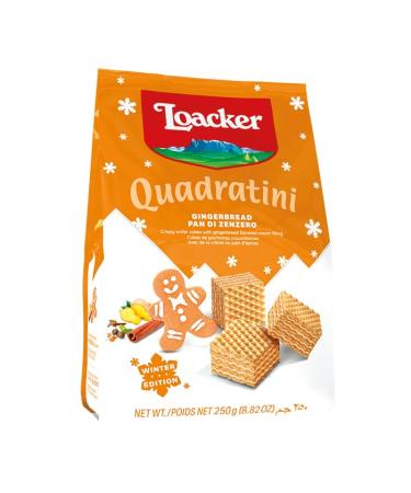 Loacker Loacker - Quadratini gingerbread wafers 250g