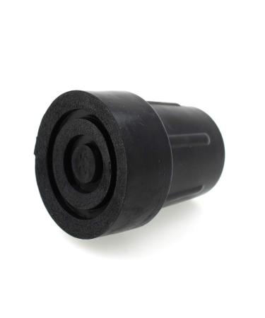 Phoenix Walking Sticks - Rubber Ferrule for Walking sticks (2 Pack) Type Z - Heavy Duty - (16mm Black) 16mm Black